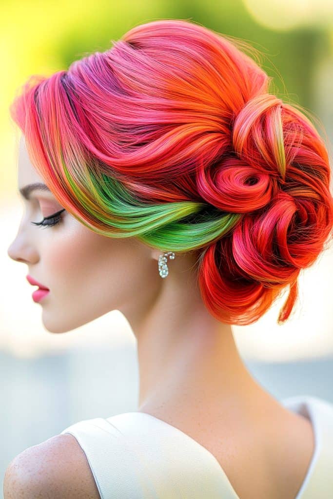 30 Juiciest Watermelon Hair Colors for a Show-Stopping Summer Look 🍉💖