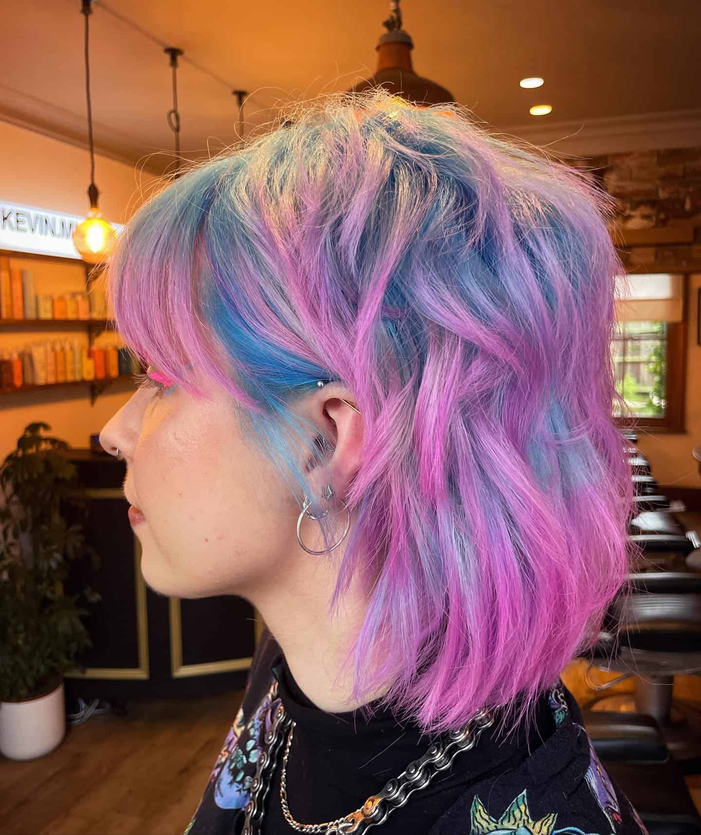 276972949_121077243851122_6646597641673995966_n Bixie with rainbow colored highlights