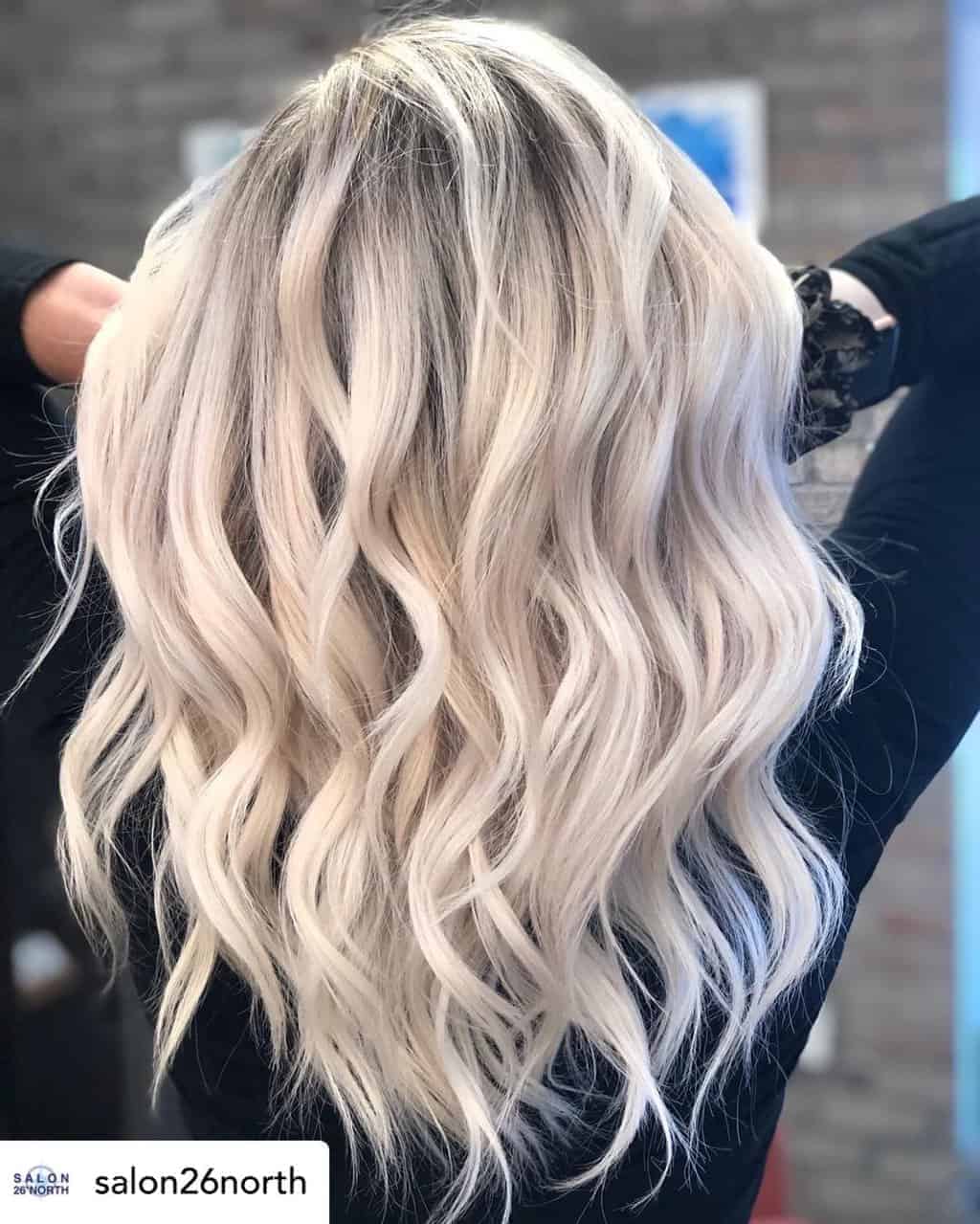 blonde-hair-color-3 Pearl blonde hair color.