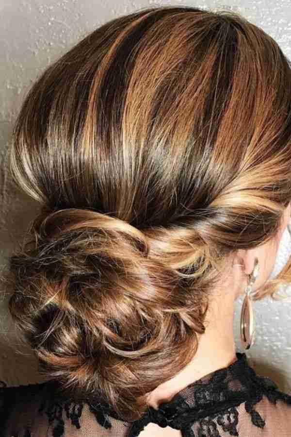 Braided Low Bun