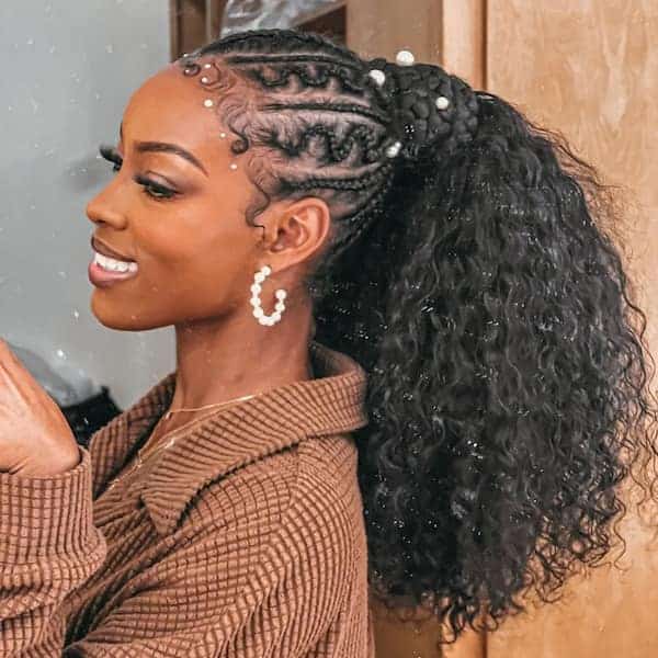 braided-ponytail Braided Ponytail