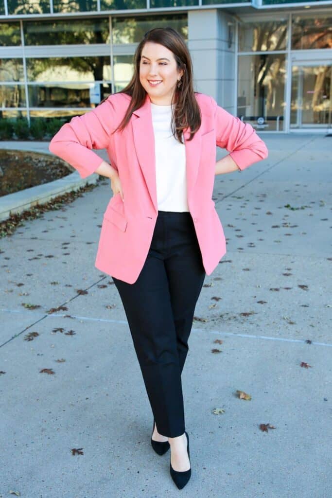 business-casual-outfits-9-683x1024-1 Pretty in Pink Power Suit