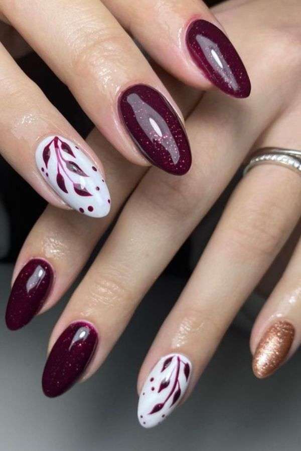 Cherry Petals on Mocha