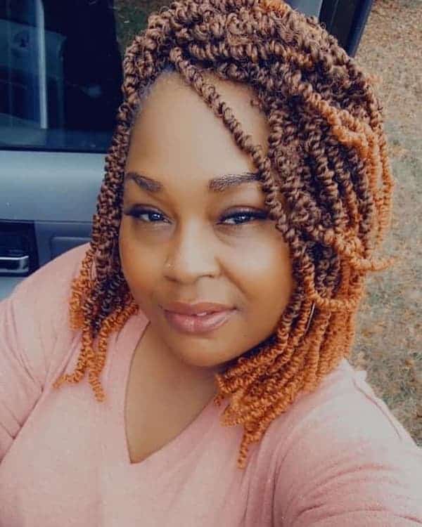 Colorful Passion Twists Hairstyle