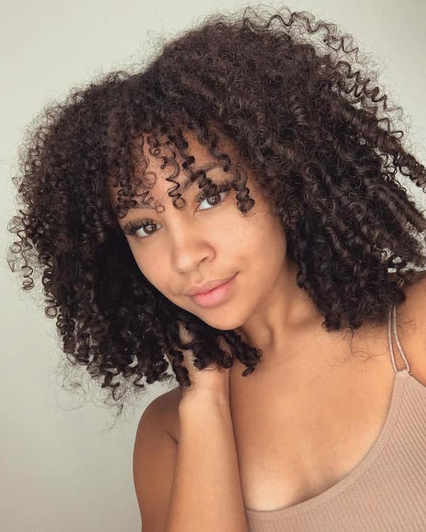 dimensional-curly-hair-with-bangs Dimensional Curly Hair with Bangs