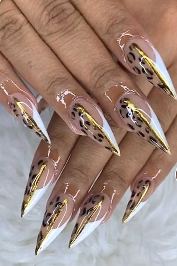exotic-stiletto-nails Exotic Stiletto Nails
