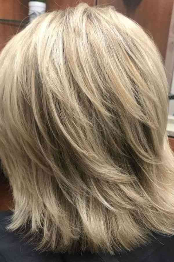 Feathered Shaggy Lob for Lightness