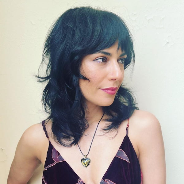 feathery-shag-haircut-with-bangs Feathery Shag Haircut with Bangs