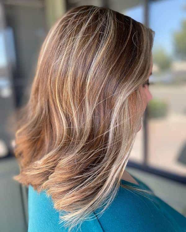 messy-golden-blonde-lob-haircut Messy Golden Blonde Lob Haircut