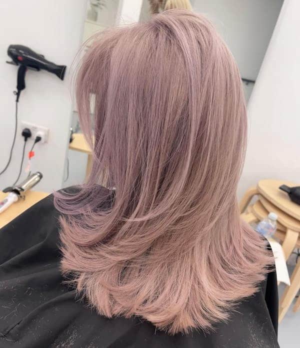 pink-blow-out-layered-lob Pink Blow Out Layered Lob