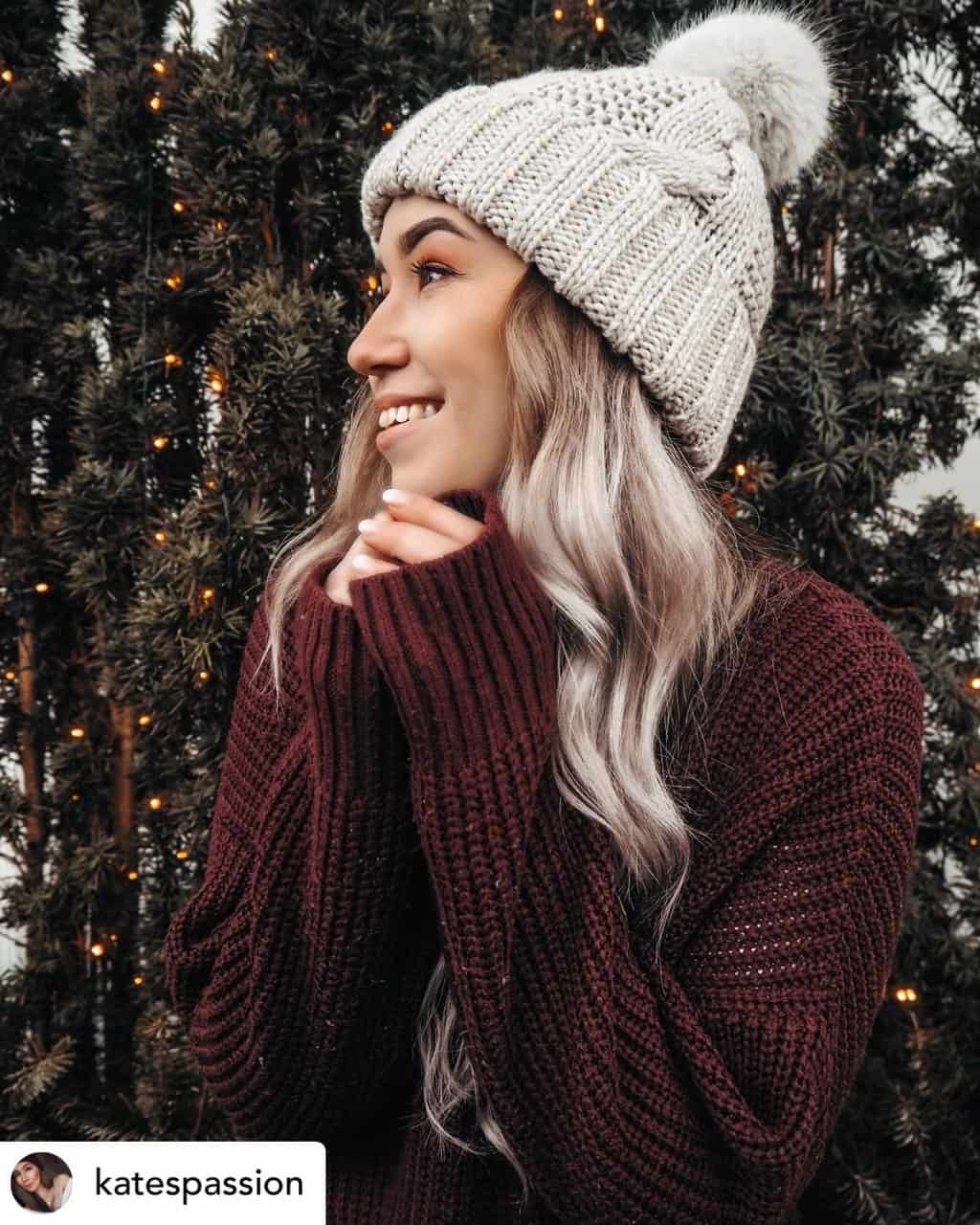 rainy-day-hairstyles-9 Beanies are perfect for rainy days!