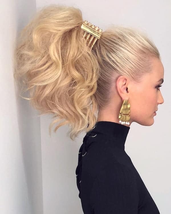Sassy High-Cuffed Ponytail