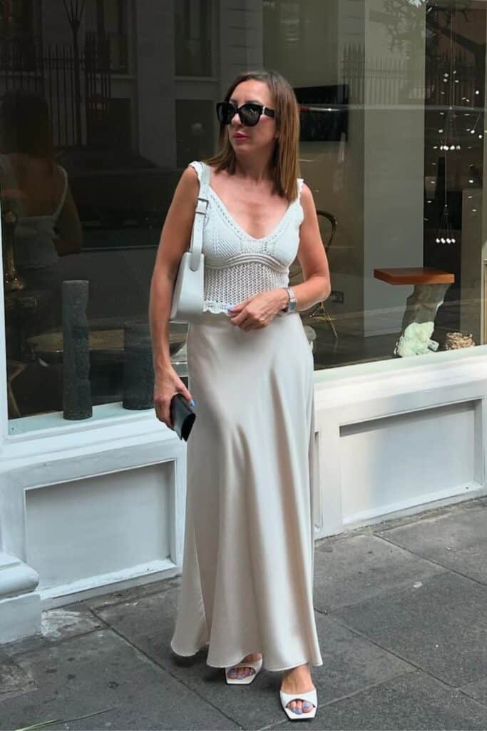 satin-skirt-outfits-4-683x1024-1 Knit Tank & Maxi Skirt