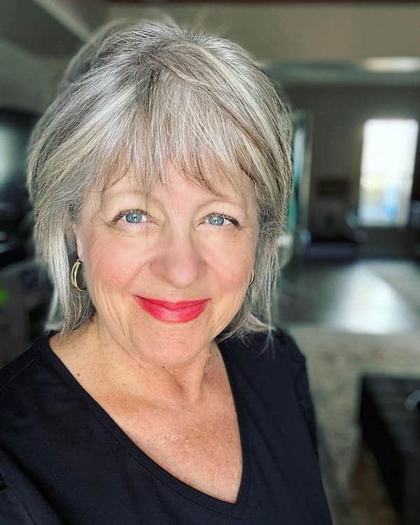 silver-pixie-haircut-with-fringe Silver Pixie Haircut with Fringe