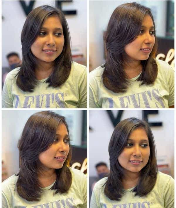 simple-mid-length-haircut-with-feathers-layers Simple Mid-Length Haircut with Feathers Layers