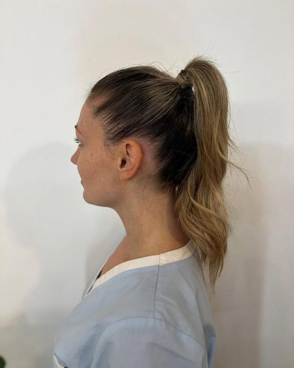 Simple Ponytail for Students