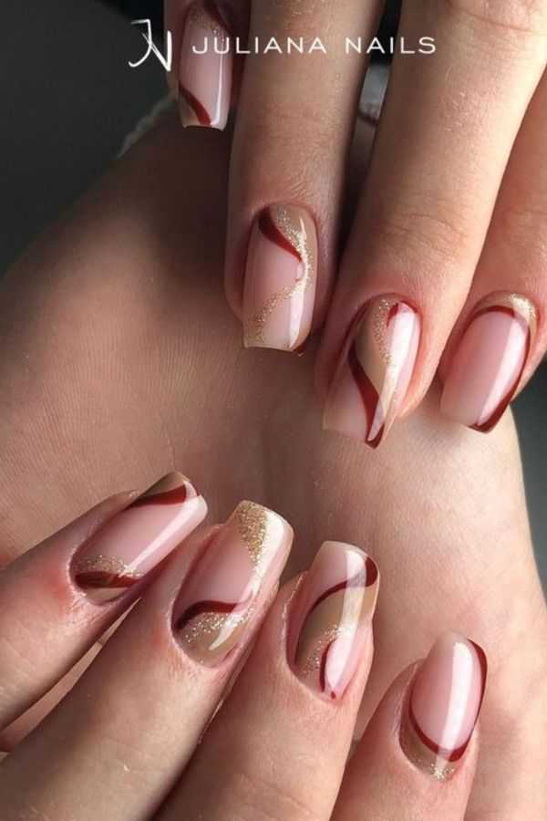 snowy-gradient-nails Snowy Gradient Nails