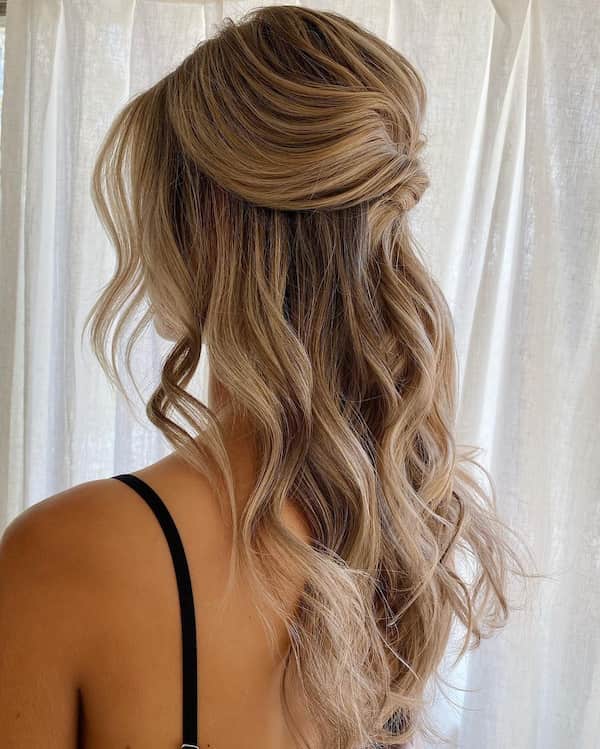 textured-half-up-half-down Textured Half Up Half Down