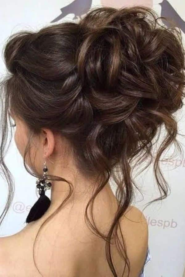 Tousled Updo
