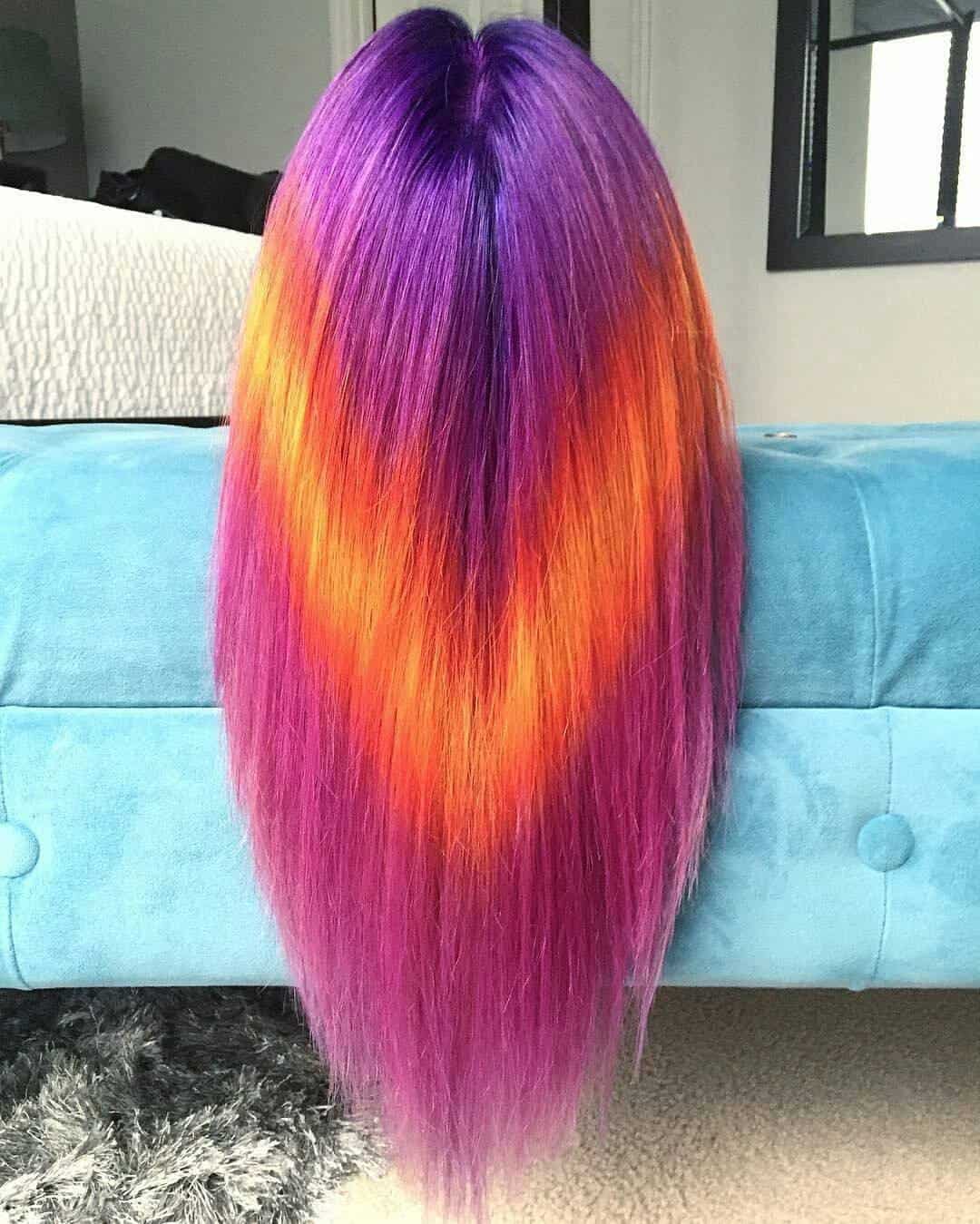 types-of-highlights-11 Gorgeous splashlights on long straight hair.