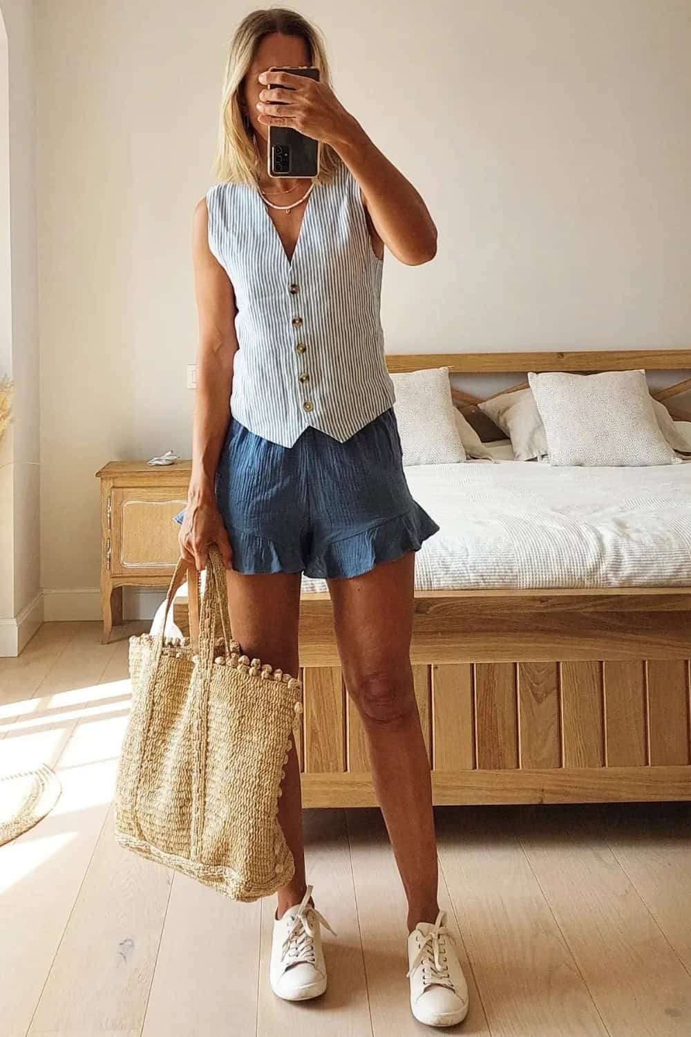 Playful Mix: Ruffles and Stripes
