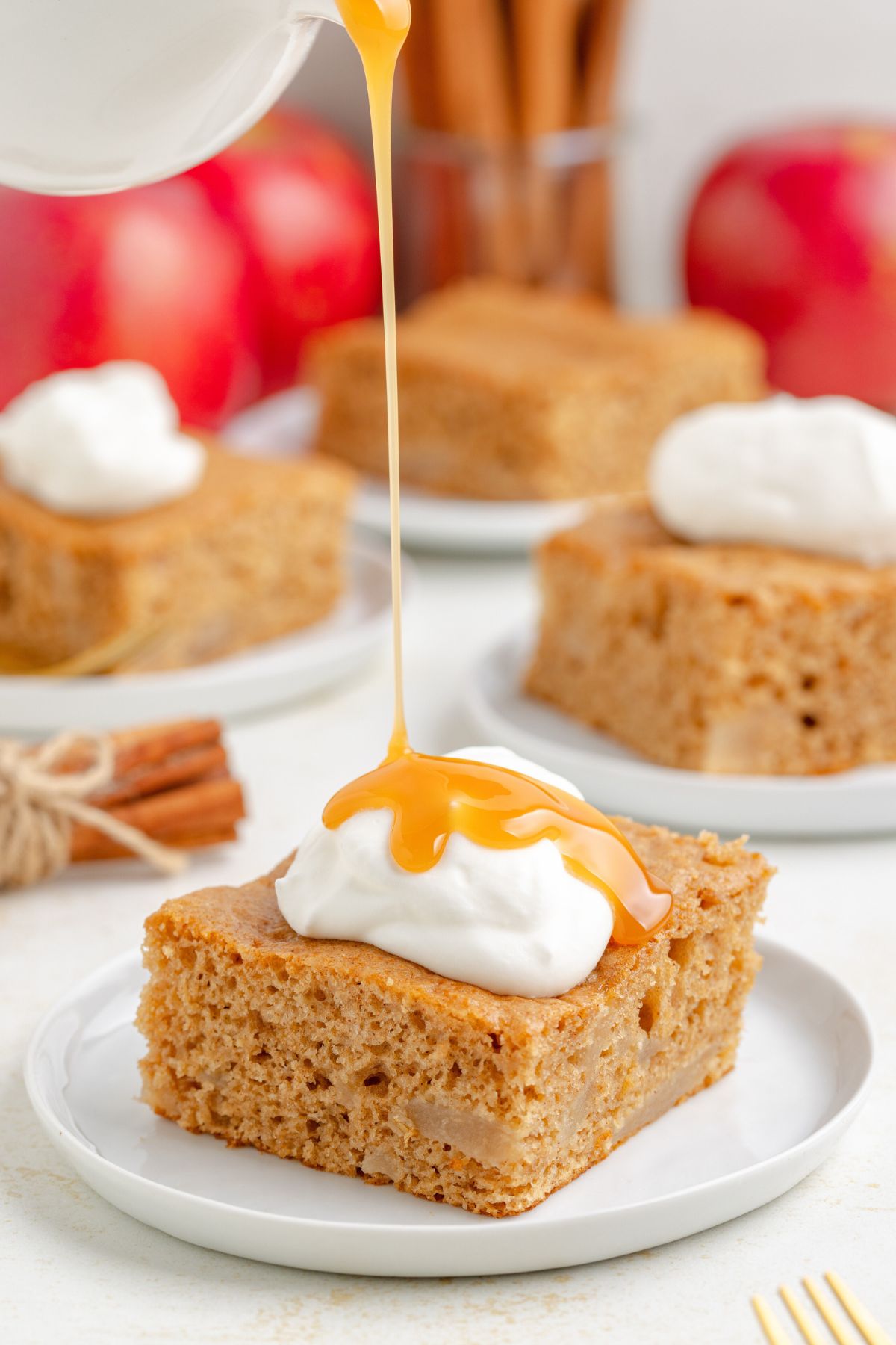 3-Ingredient Apple Cake