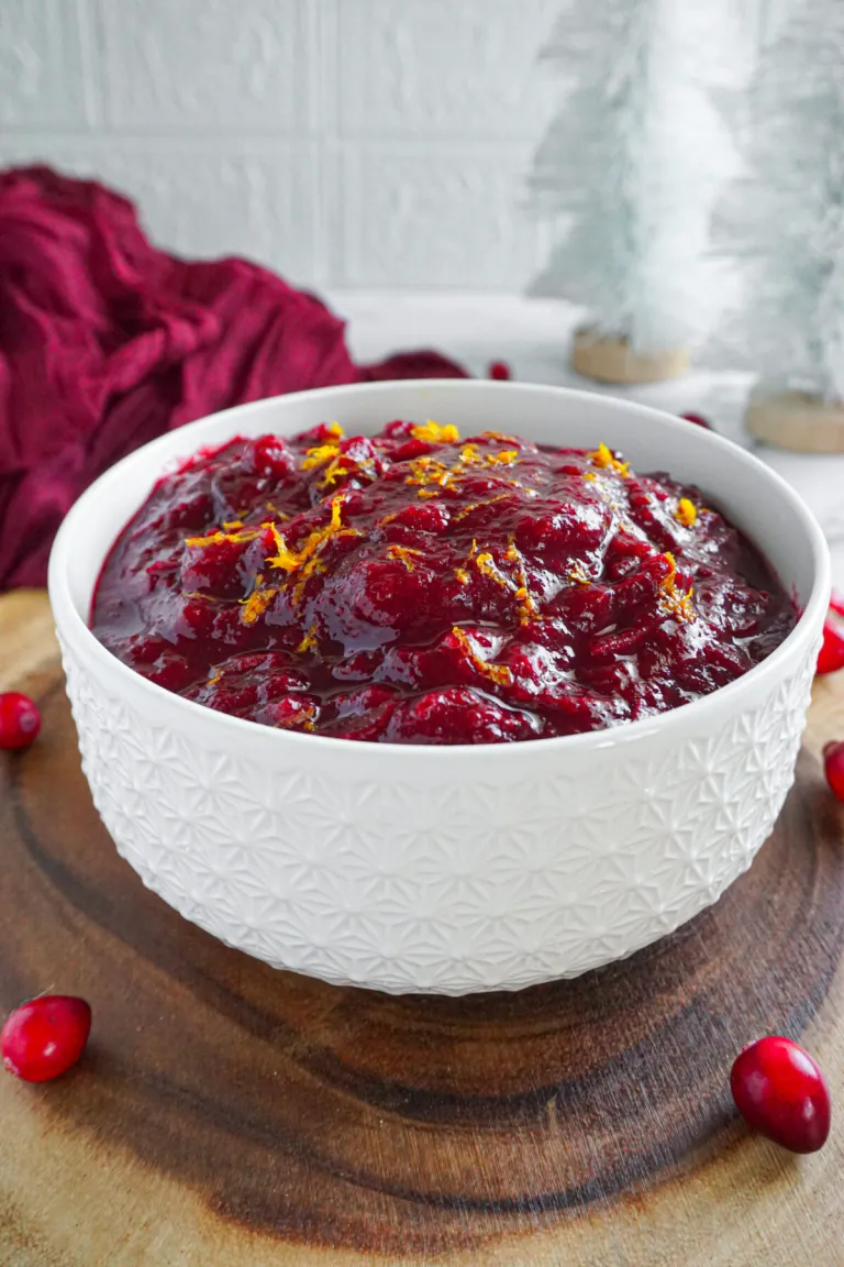 Festive Spiced Cranberry Sauce