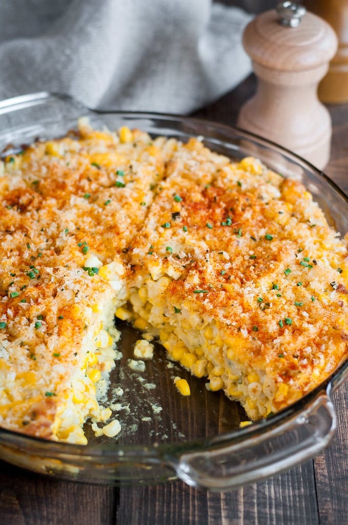 Cheddar Sweet Corn Pie