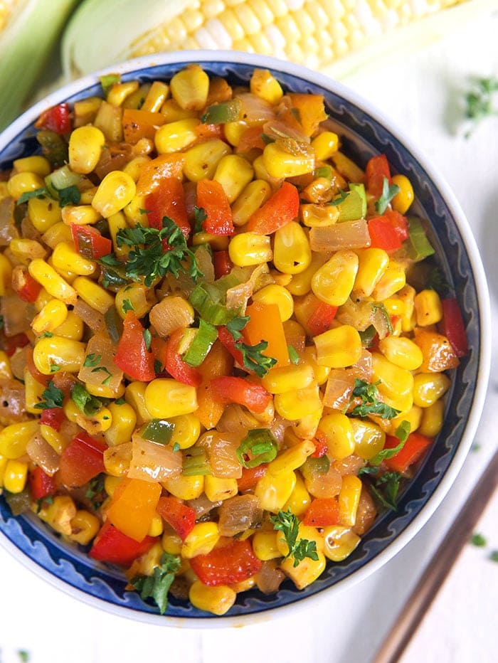 Cajun Corn Mache Choux