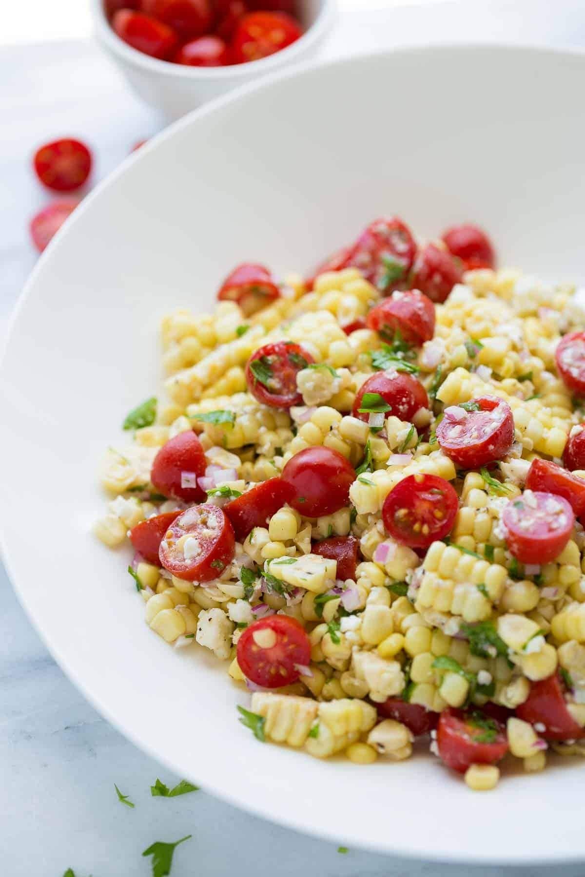 Corn Salad with Feta