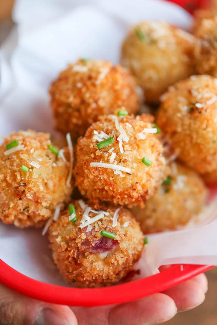 Fried Mashed Potato Balls