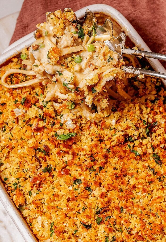Leftover Turkey Tetrazzini