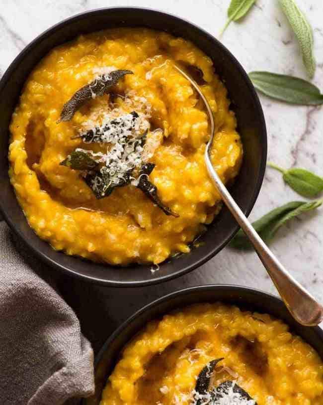 Creamy Baked Pumpkin Risotto
