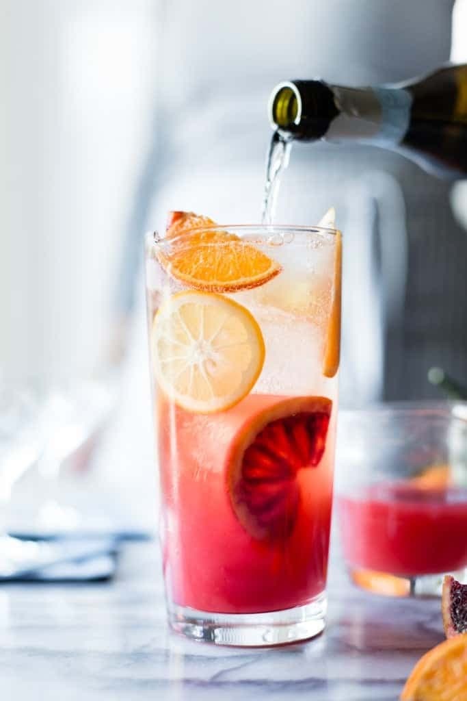 Sparkling Citrus, Lillet & Prosecco Punch