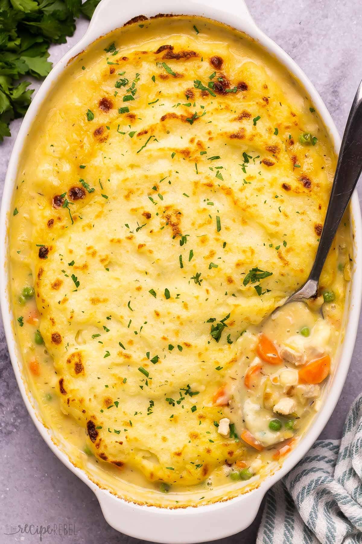 Creamy Turkey Shepherd’s Pie